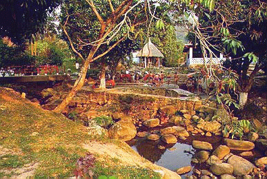 Das Arboretum im San Mateo Central Park