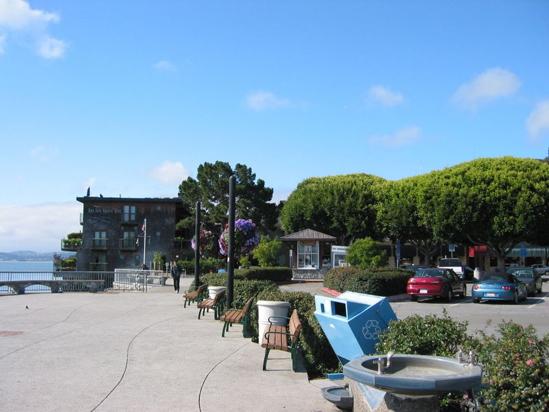 Hafenpromenade von Sausalito